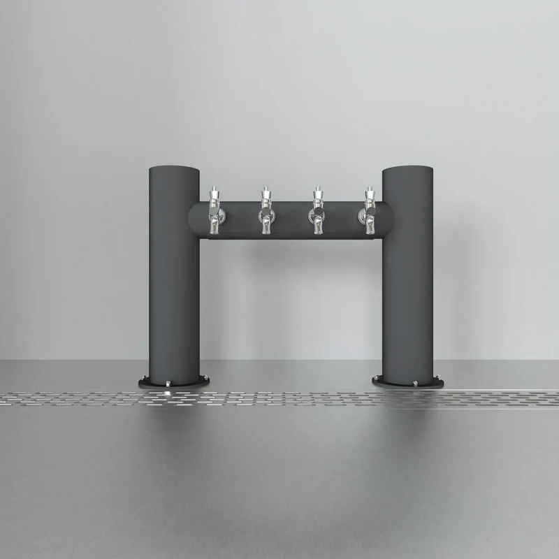 Capitale Bridge 4in | Matte Black