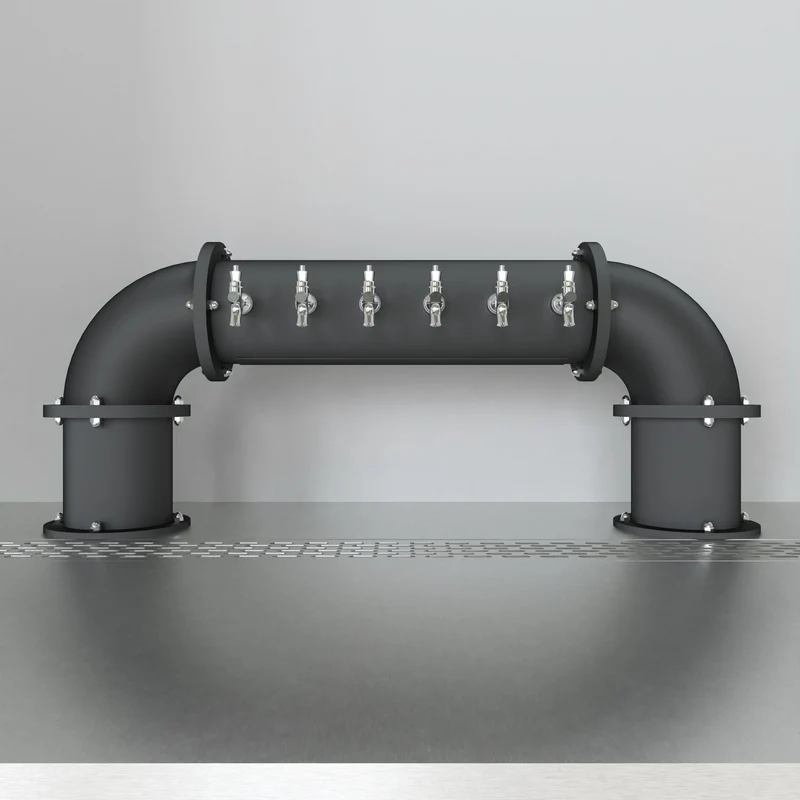 Arcadia Bridge 6in | Matte Black