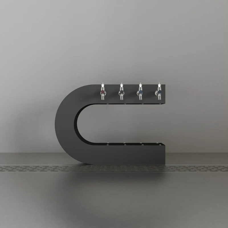 Cee Beer Tower | Matte Black