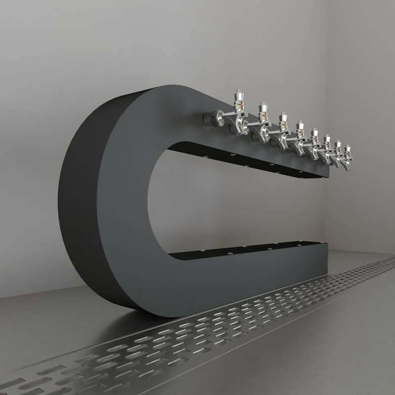 Cee Beer Tower | Matte Black