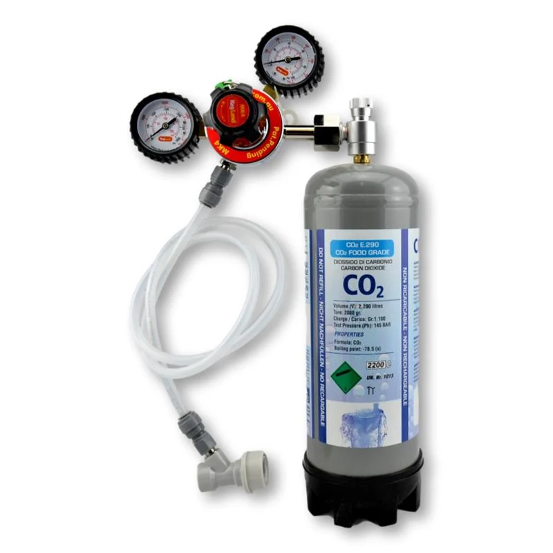 M10 Adaptor for MK4 Dual Gauge Regulator | For Disposable CO2 & Nitrogen Bottles with M10 Thread