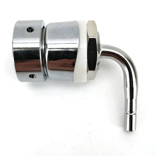 Short Shank | Stainless Steel with 6.5mm (1/4'') Barbtail - duotight compatible