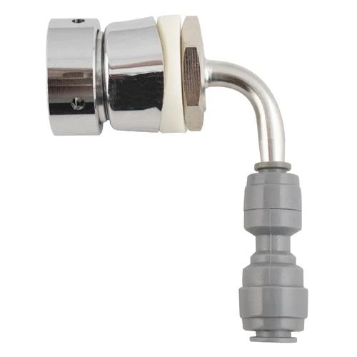 Short Shank | Stainless Steel with 6.5mm (1/4'') Barbtail - duotight compatible