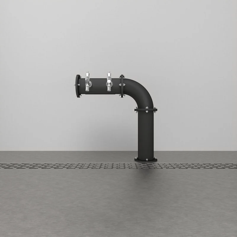 Arcadia Half-Bridge 3in | Matte Black