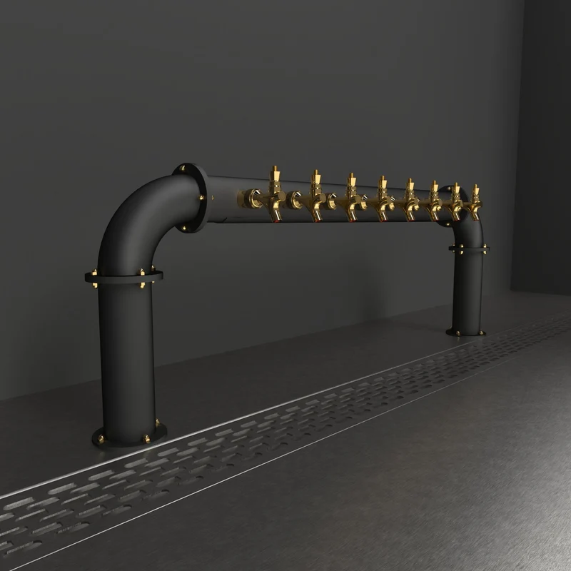Arcadia Bridge 3in | Matte Black