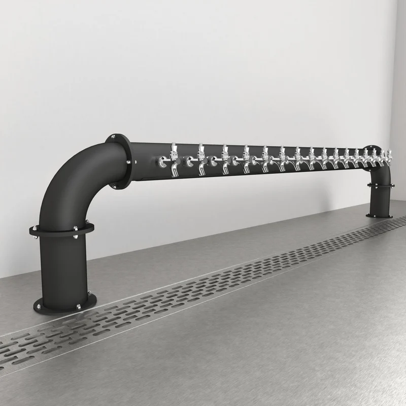 Arcadia Bridge 4in | Matte Black