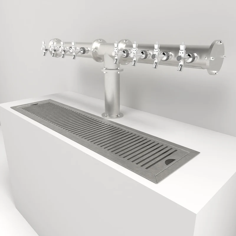 Recessed Drip Tray | Drain
