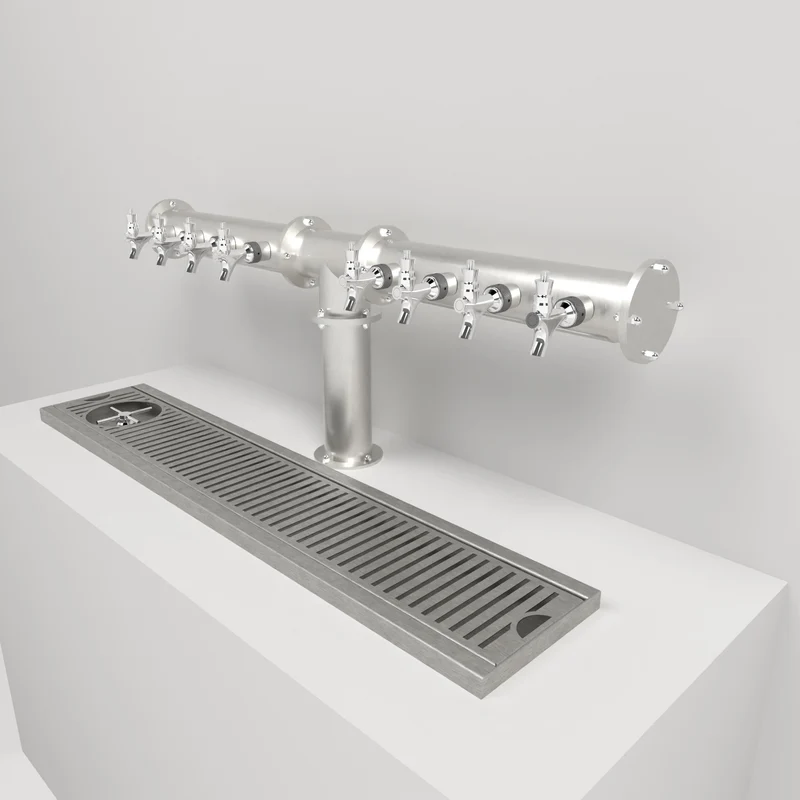 X-Pressed Drip Tray | Glass Rinser & Drain