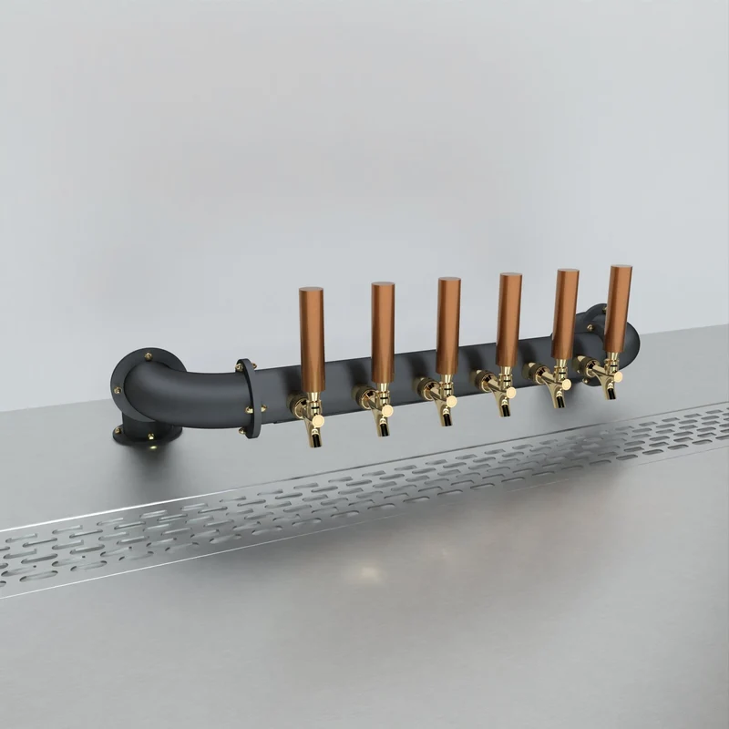 Aluminium beer tap handle | Short