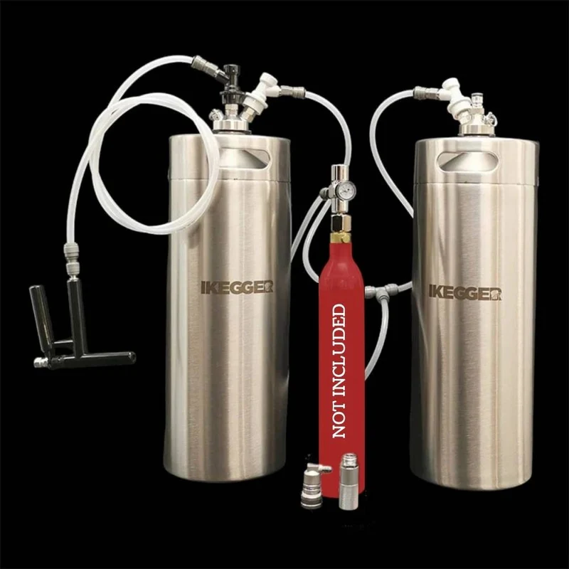 Complete 20L Mini Keg Package | 2 x 10L Kegs, Regulator Kit and Tap
