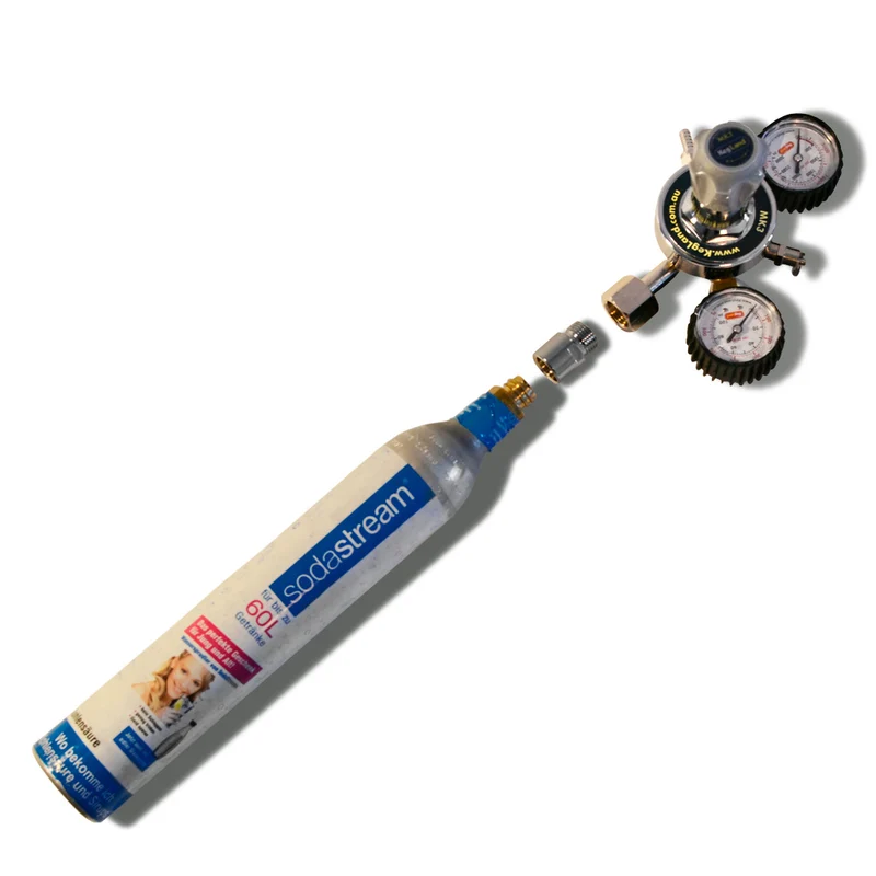 SodaStream Bottle Adaptor for Standard CO2 Regulator