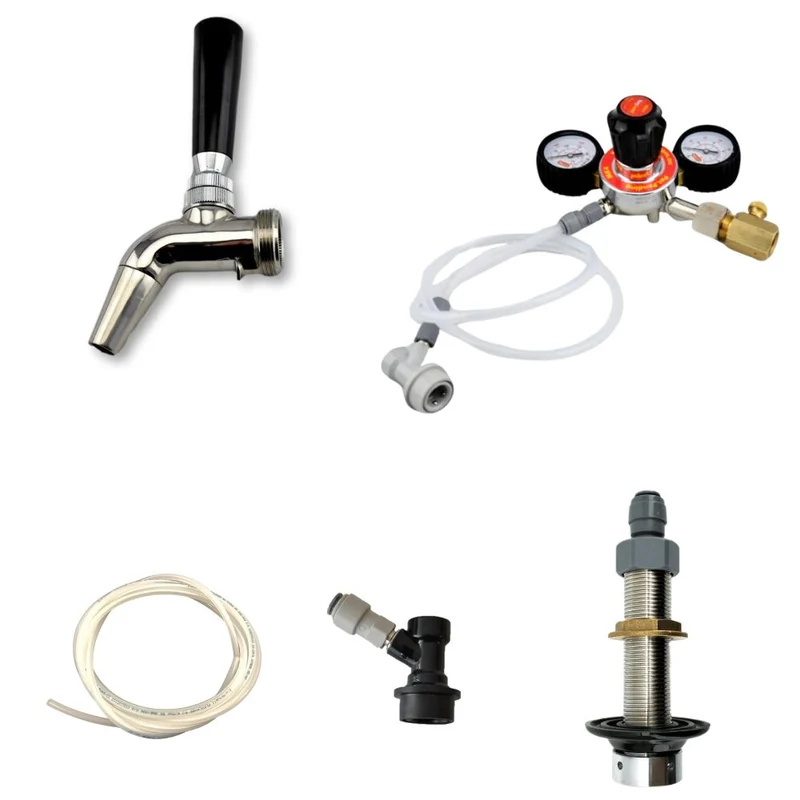 Kegerator Kit: 1-4 Taps For Use With Your Own Fridge Or Esky