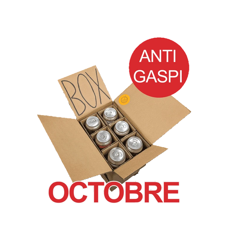 Box Anti-Gaspi du mois de Octobre - 6 bières et boissons