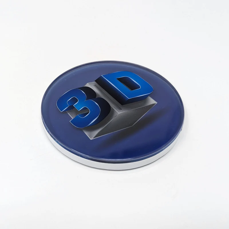 Insigne pompe à bière lentille 3D plat