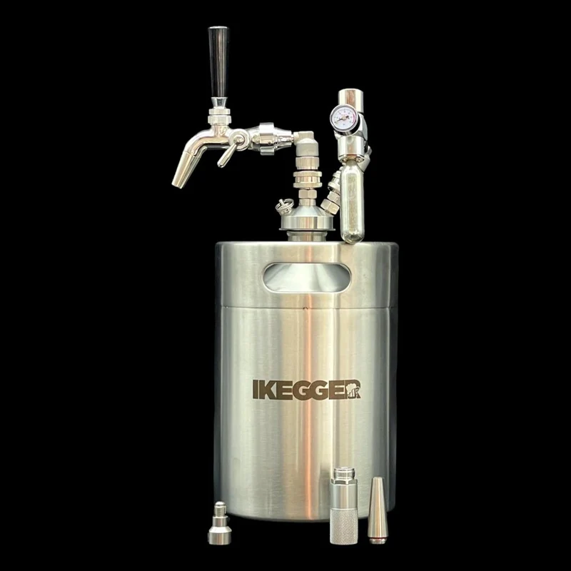 iKegger | All In One Premium Keg Package | Co2 and Nitro