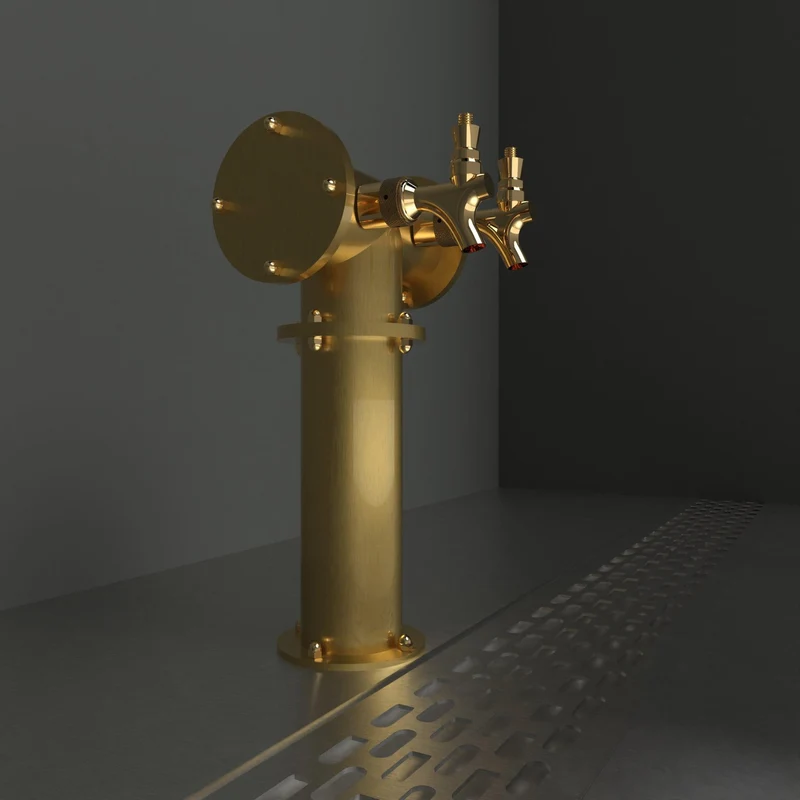 Arcadia Duo 3in | Gold