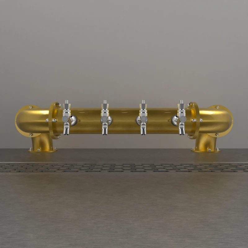 Arcadia Bridge Low Profile 3in | Gold