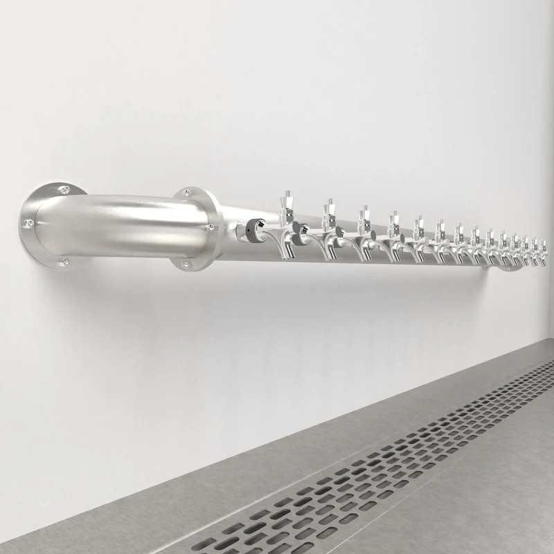Wall Mount Arcadia Bridge 4in | Brushed