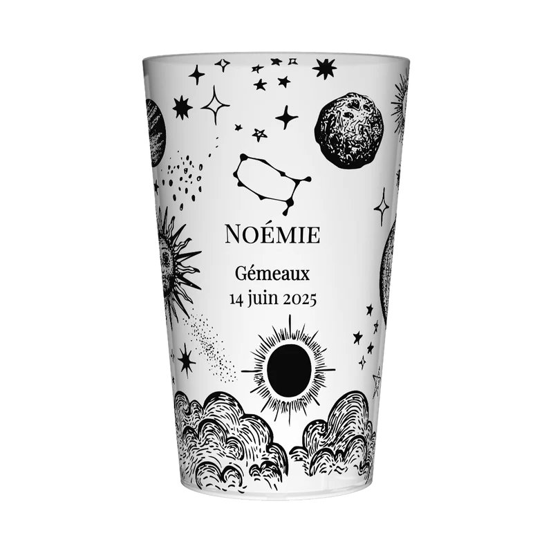 Gobelet personnalisé Astrologie Signe Gémeaux