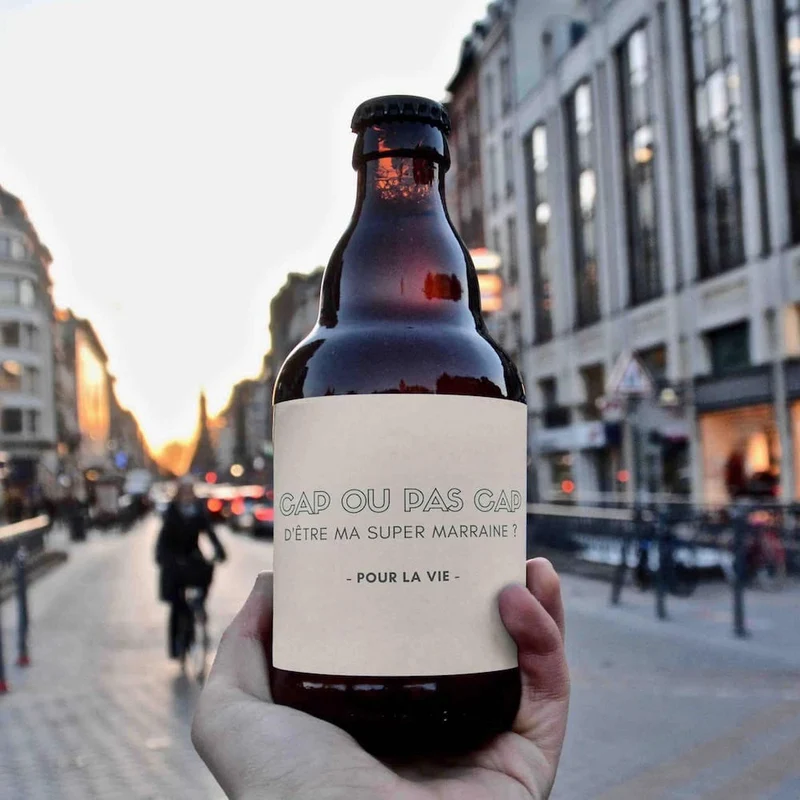 Bière cap ou pas cap marraine