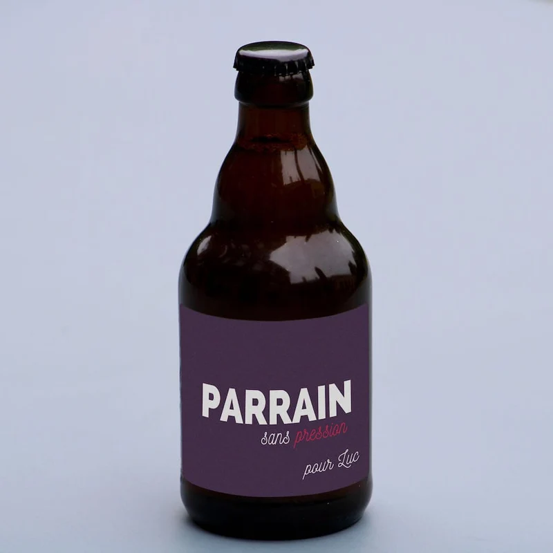 Bière parrain sans pression