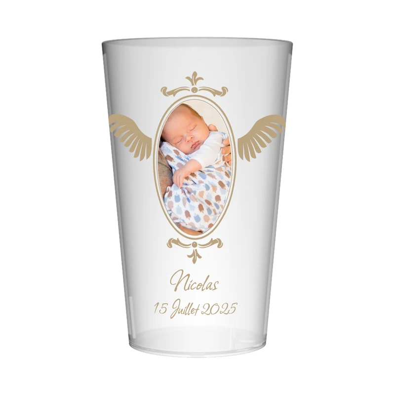 Gobelet personnalisé Naissance Ange