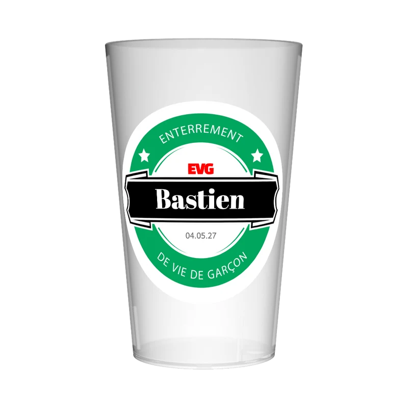 Gobelet personnalisé pour EVG Bière