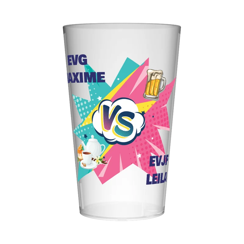 Gobelet personnalisé pour EVG & EVJF Versus