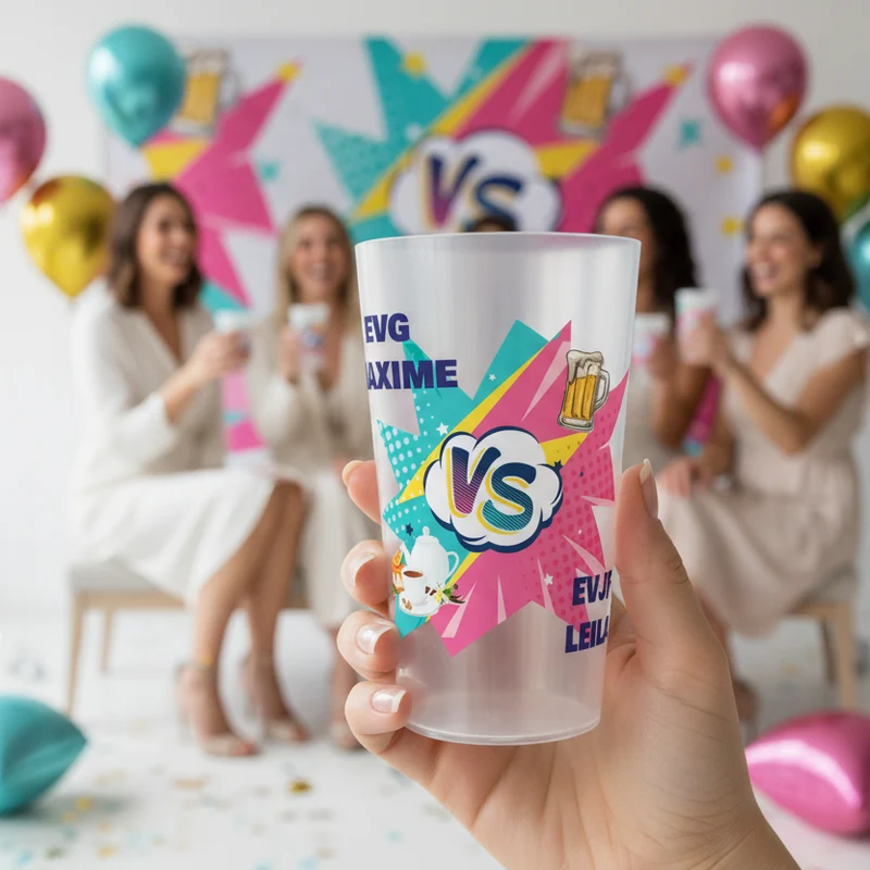 Gobelet personnalisé pour EVG & EVJF Versus