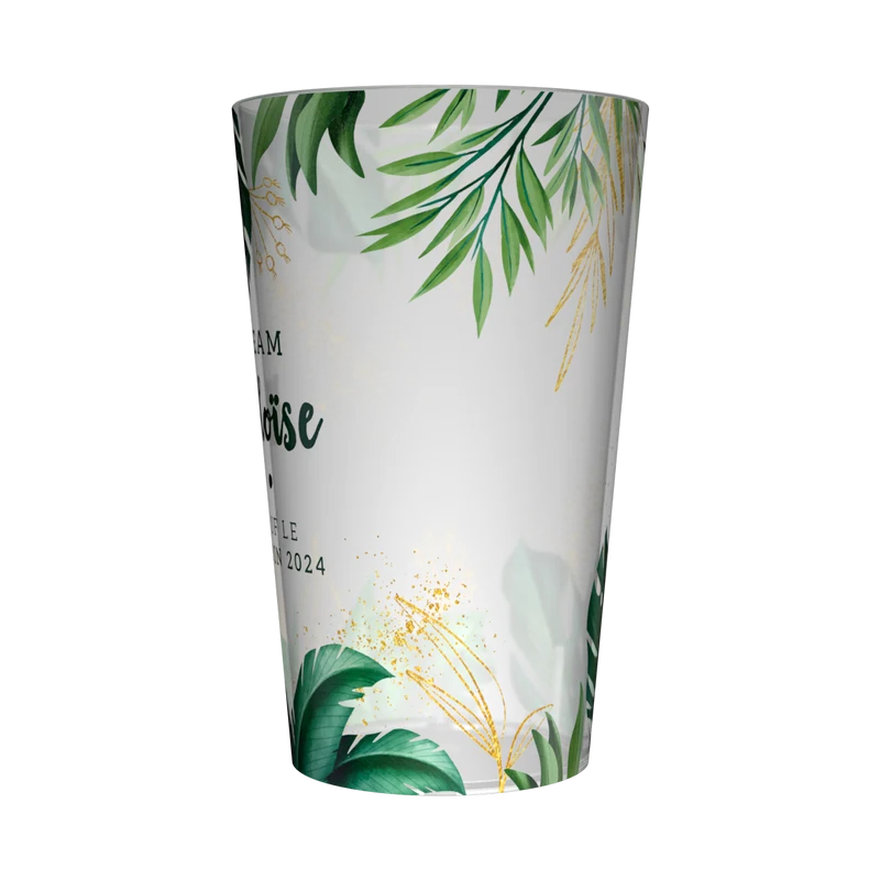 Gobelet personnalisé pour EVJF Verdure