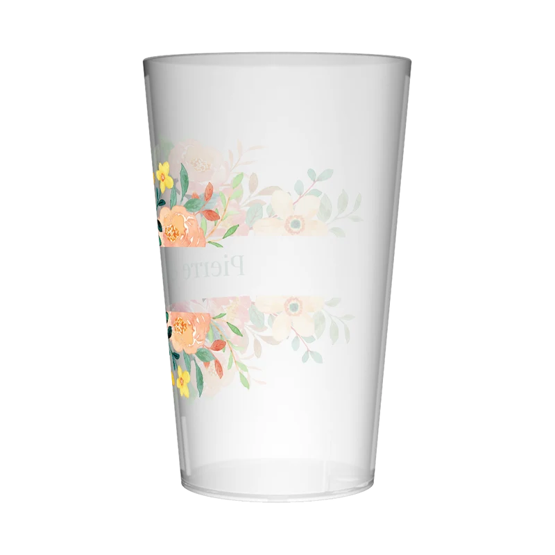 Gobelet personnalisé Mariage Bouquet Coloré