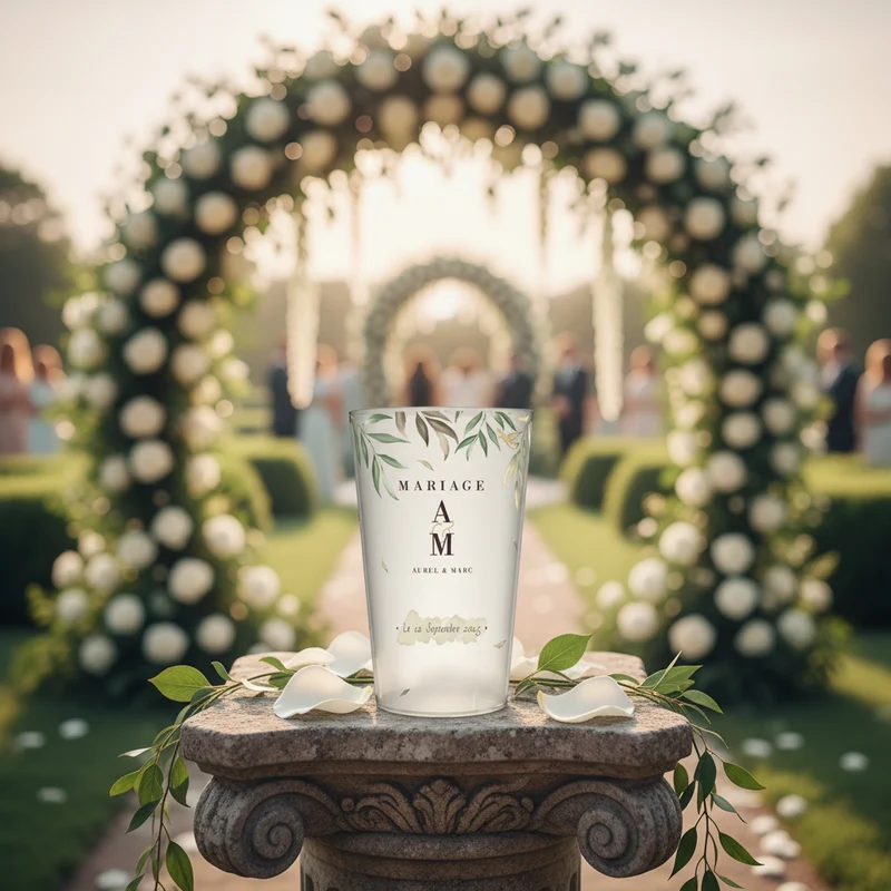 Gobelet personnalisé Mariage Spring