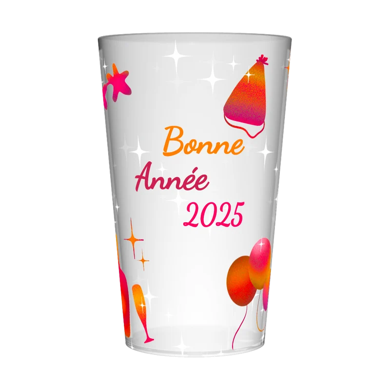 Gobelet personnalisé Nouvel An Festif