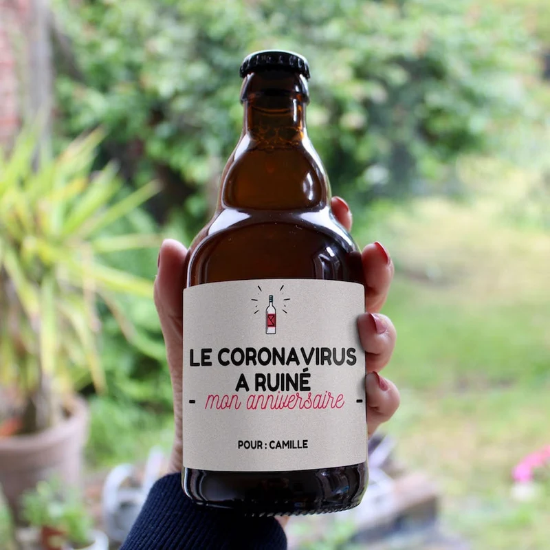 Bière le coronavirus a ruiné mon anniversaire