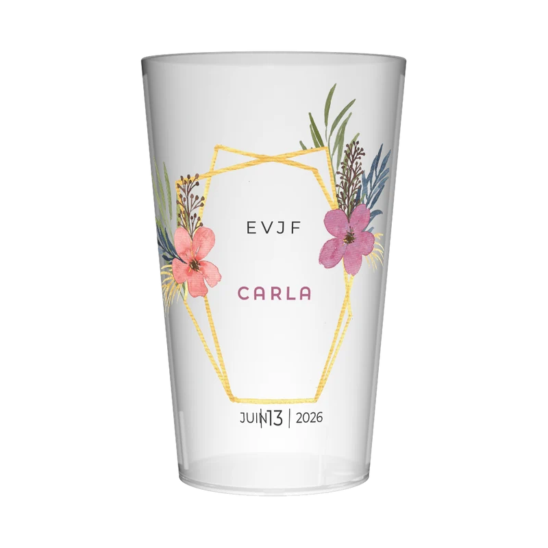 Gobelet personnalisé pour EVJF Chic