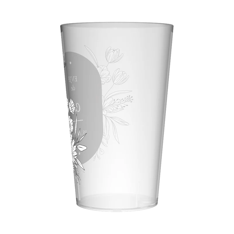Gobelet personnalisé pour EVJF Noir & Blanc