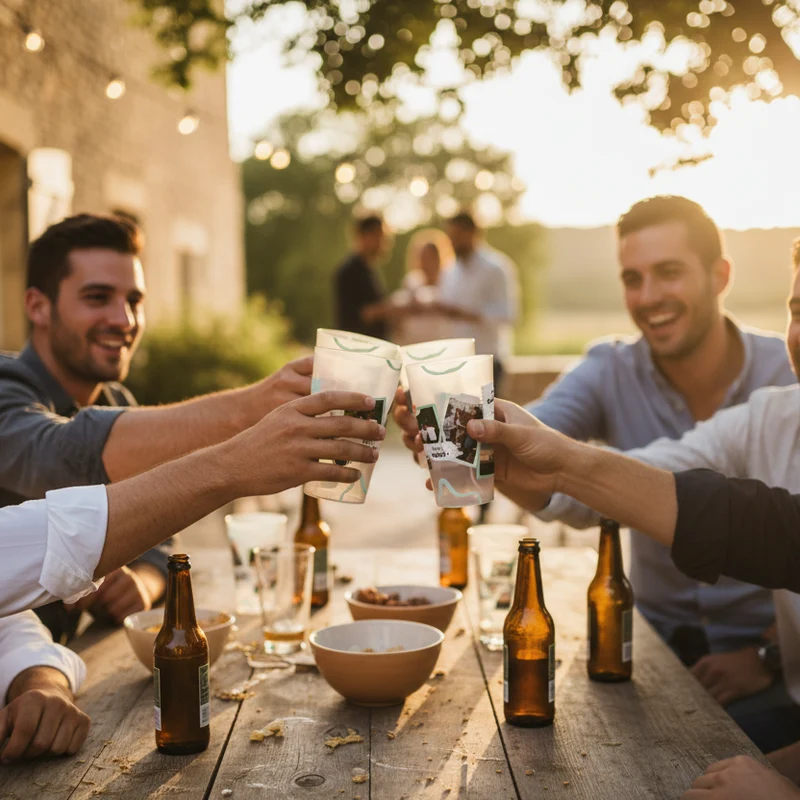 Gobelet personnalisé pour EVG Bière & Photo