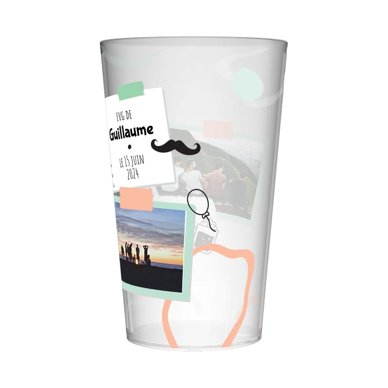 Gobelet personnalisé pour EVG Bière & Photo