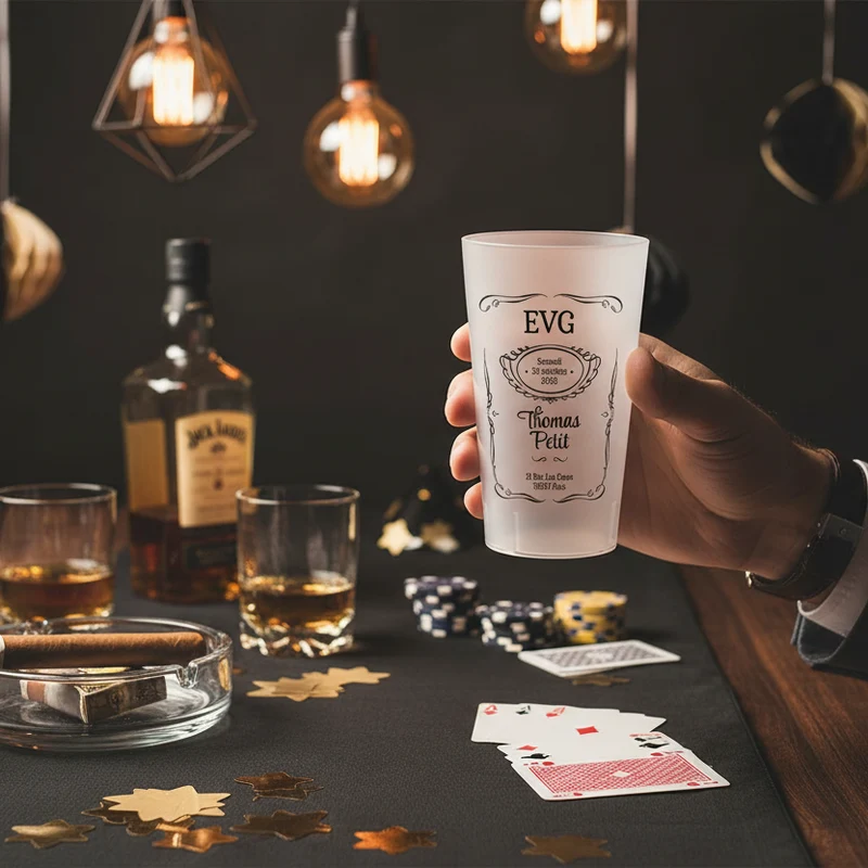 Gobelet personnalisé pour EVG Whisky