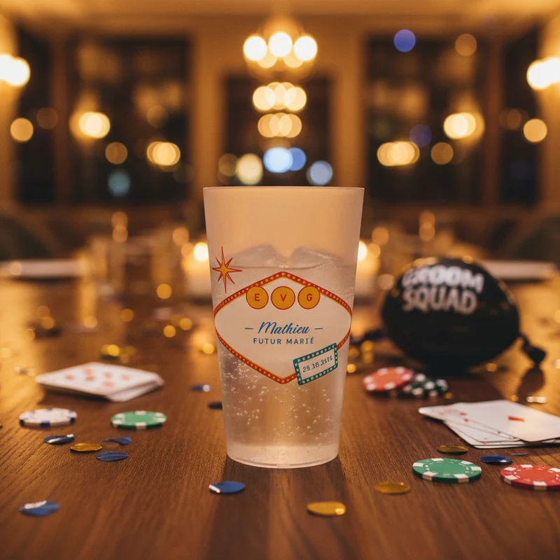 Gobelet personnalisé pour EVG Las Vegas