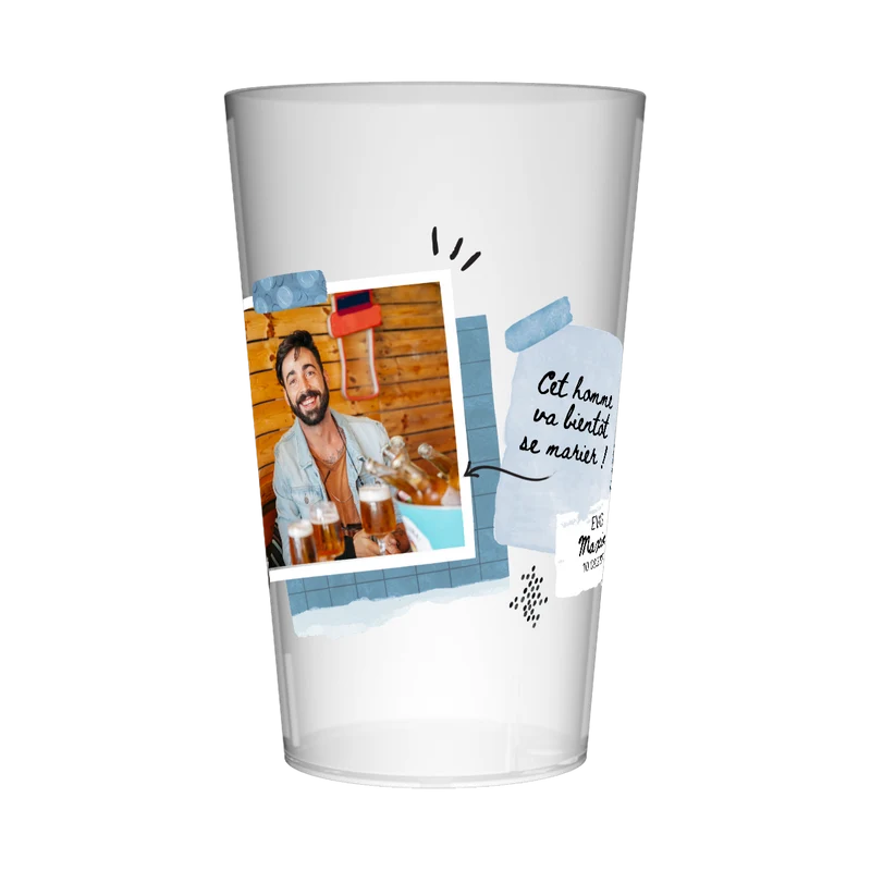 Gobelet personnalisé pour EVG Photo Post-it