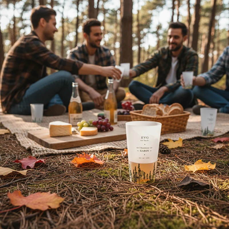 Gobelet personnalisé pour EVG Forêt