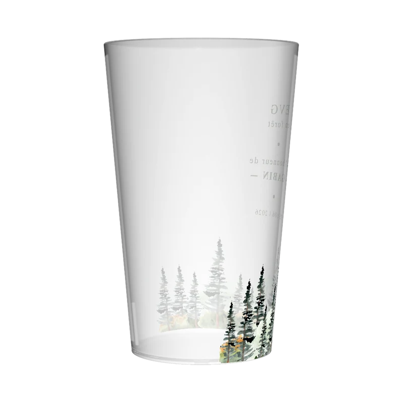 Gobelet personnalisé pour EVG Forêt
