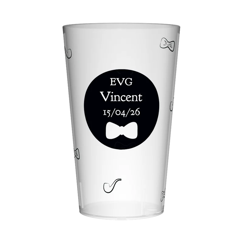 Gobelet personnalisé pour EVG Pipe & Nœud Pap'