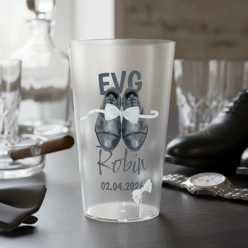 Gobelet personnalisé pour EVG Chaussures & Nœud Pap'