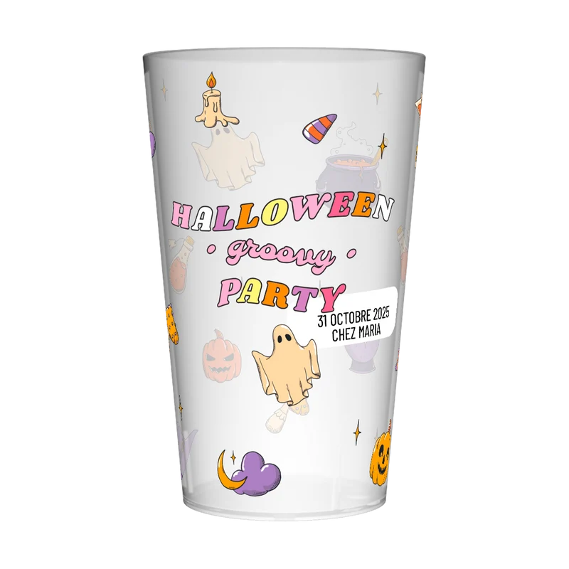 Gobelet personnalisé Halloween Multicolore