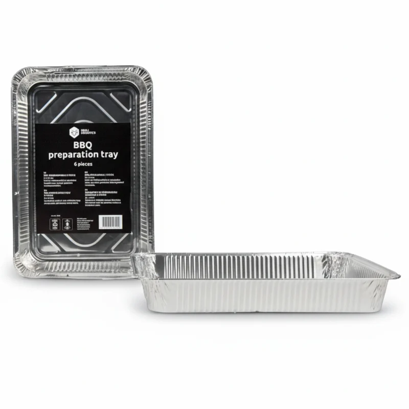 Set plateaux Grill Fanatics - Récupération - BBQ - 34 x 21 cm - 18 pièces