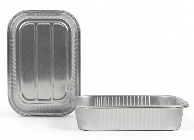 Plateaux de cuisson en aluminium Cookinglife Grill BBQ / Plateau de cuisson pour barbecue - 22 x 26 cm - 15 pièces