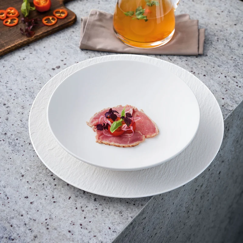 Planche à pizza Villeroy & Boch Manufacture Rock - Blanc - ø 31,5 cm