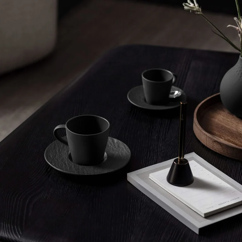Tasse à café Villeroy & Boch Manufacture Rock - Noir - 160 ml